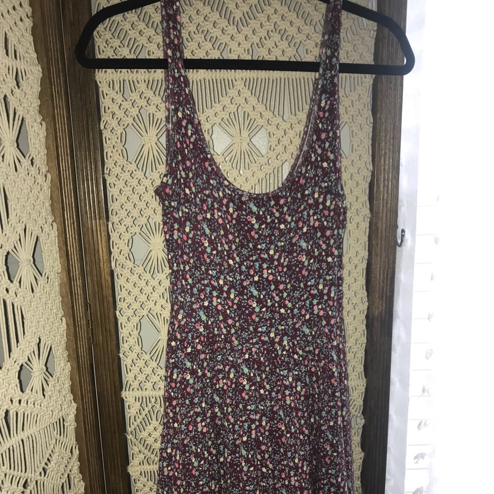 American Eagle Floral Fit & Flare Dress